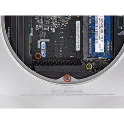 Mac mini середина 2010 года замена жесткого диска