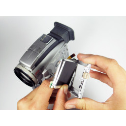 Замена Canon Optura 100MC LCD и стеклянного экрана